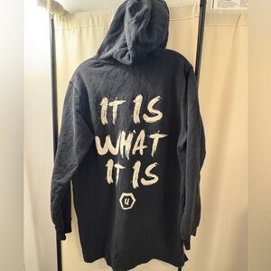UNYFORME It is what it is long sleeve hoodie.